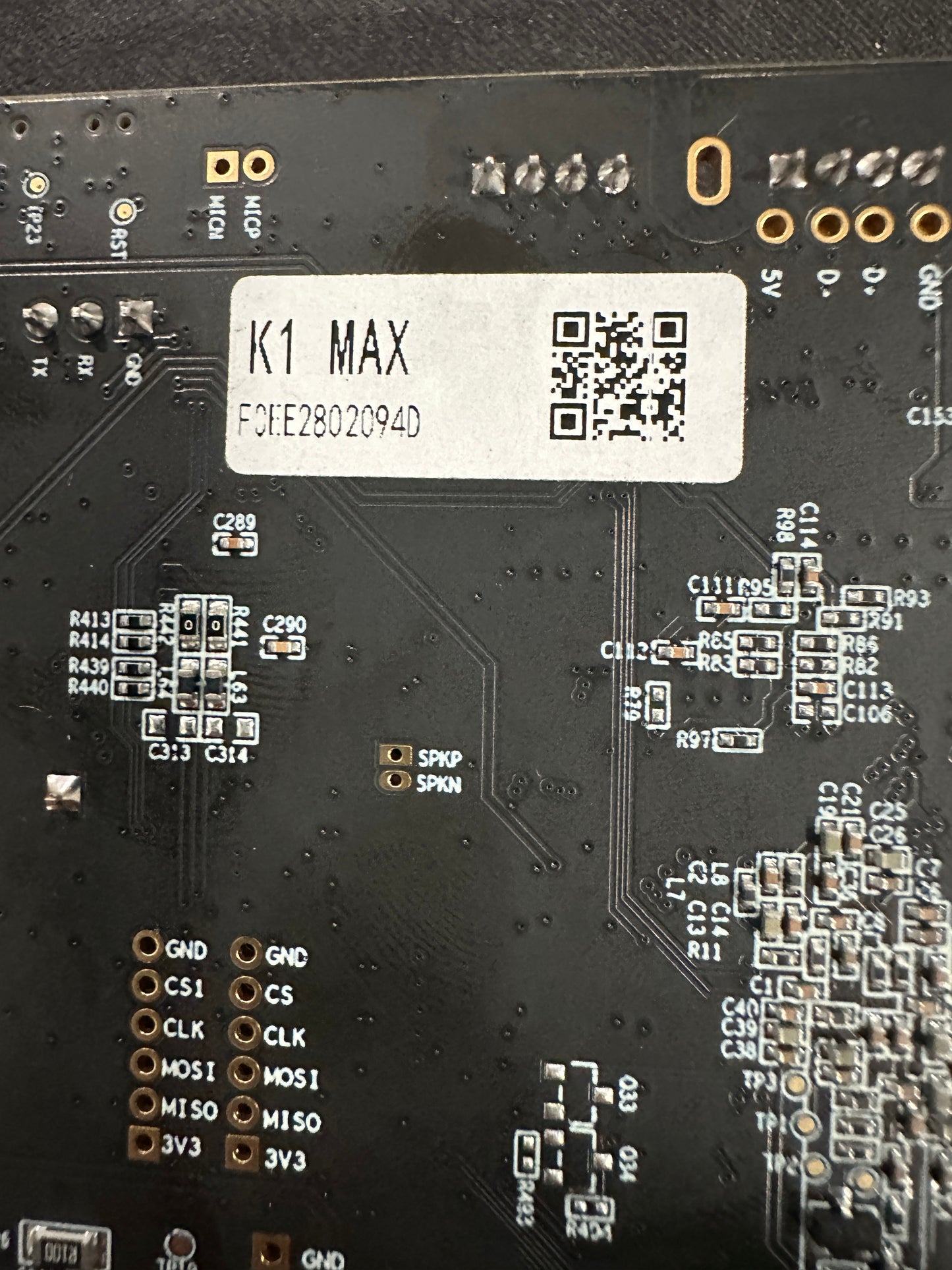 Creality K1 Max Main Board with Screen | RS3D