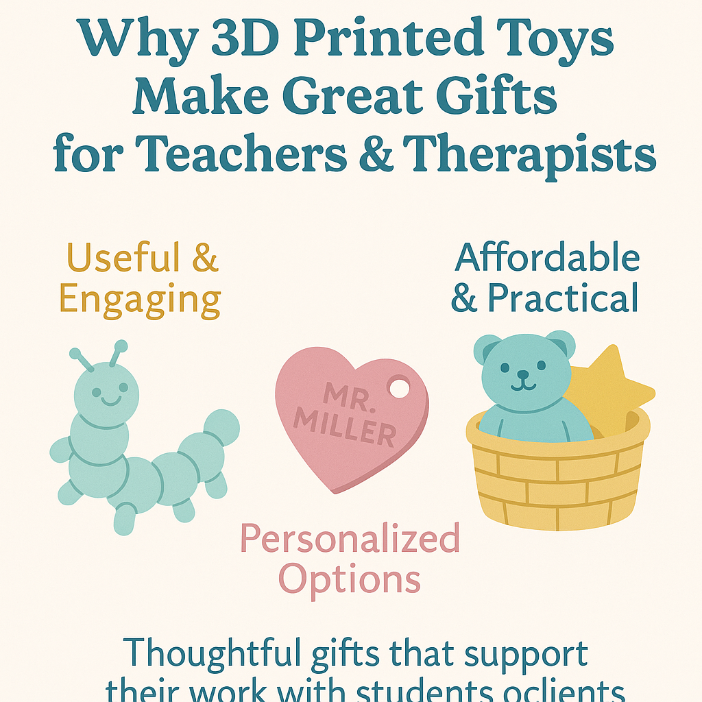 Why 3D Printed Toys Make Great Gifts for Teachers & Therapists | RS3D