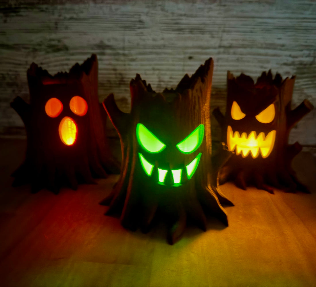 Spooky Tree Trunks