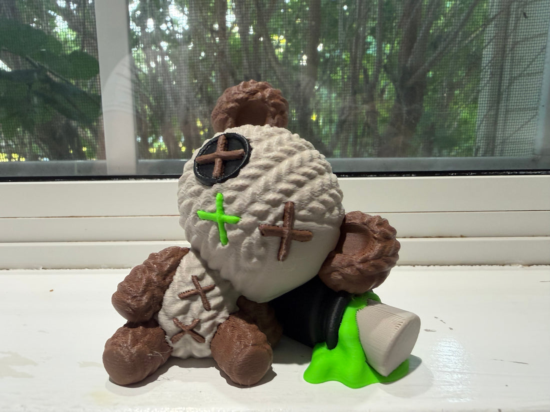 Patchwork Animal Teddy Bear – The Toys for Your 3D Printed Patchwork Animal.