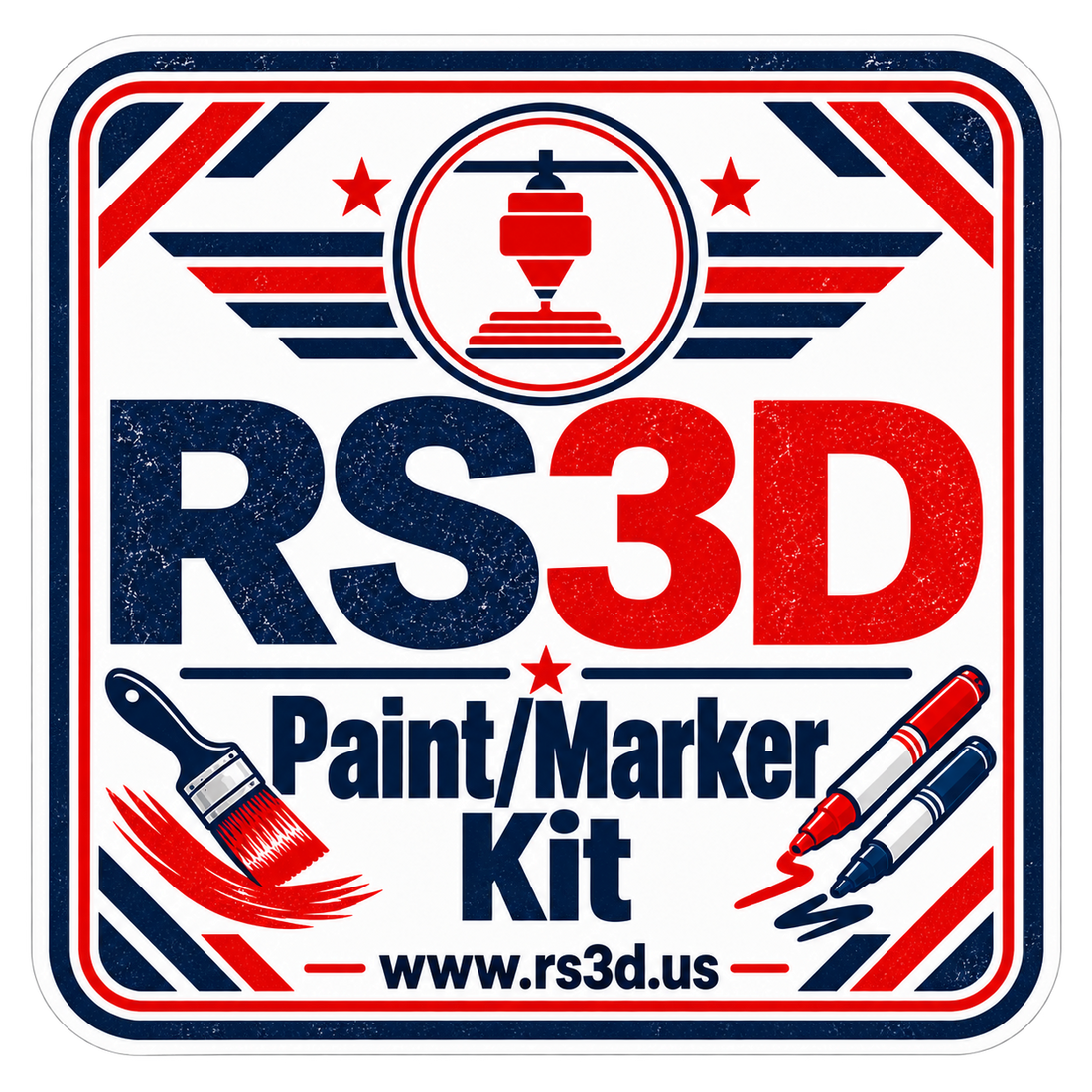 🎨 DIY Paint Kit – 12 Vibrant Colors, 4 Paintbrushes & Paint Tray