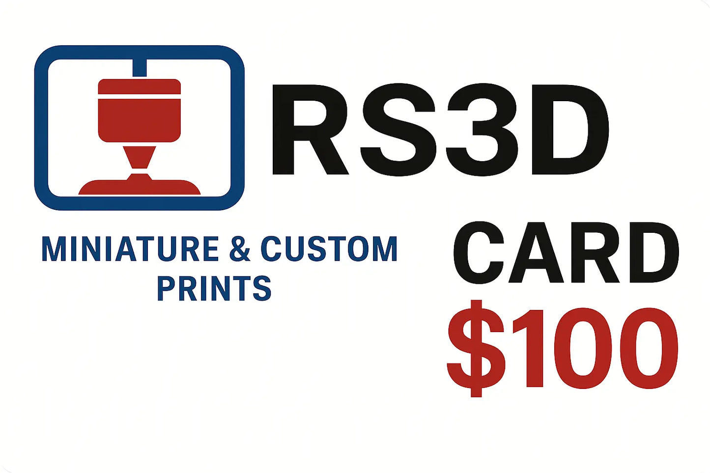 RS3D Store Gift Cards RS3D