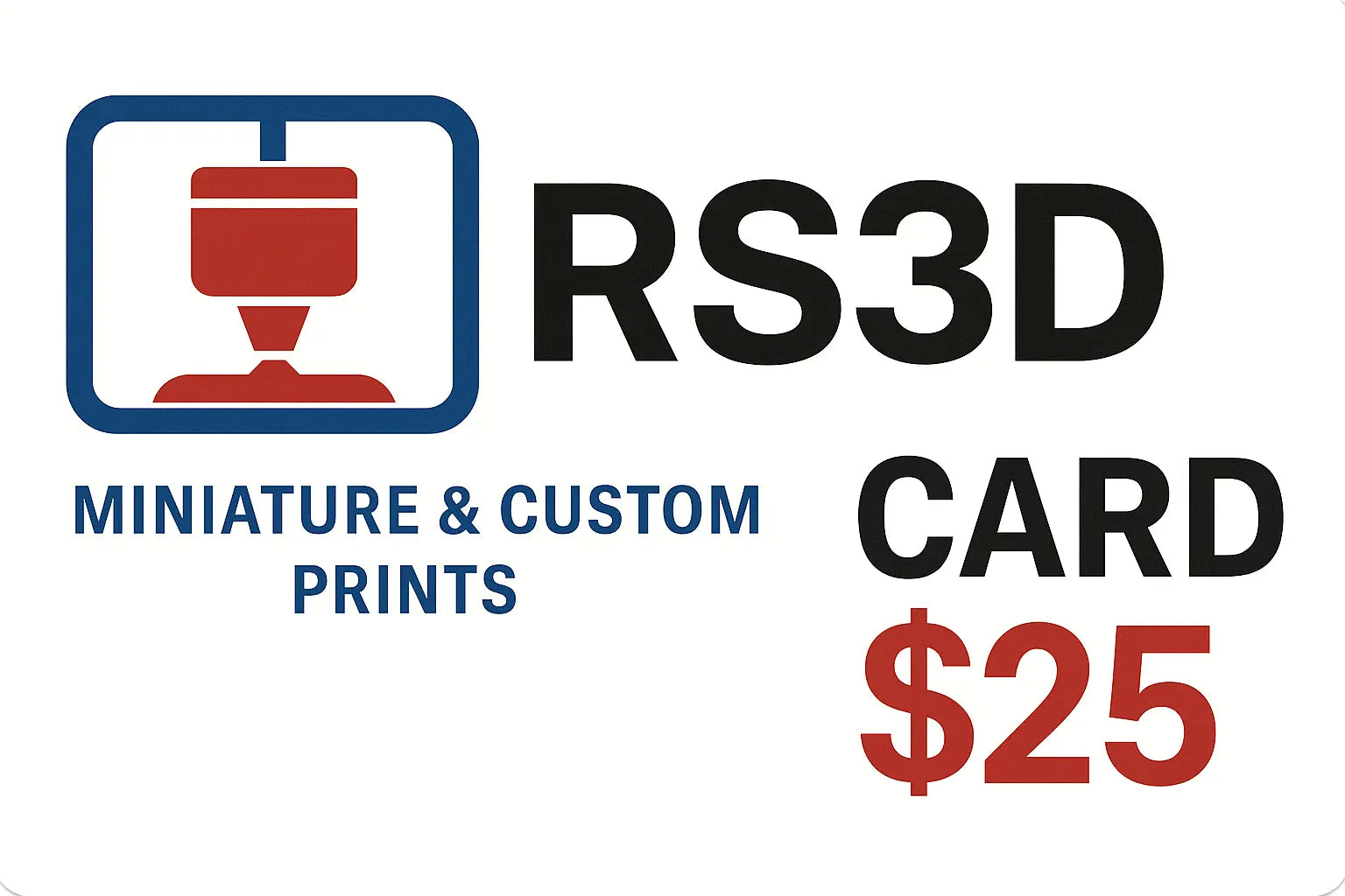 RS3D Store Gift Cards RS3D