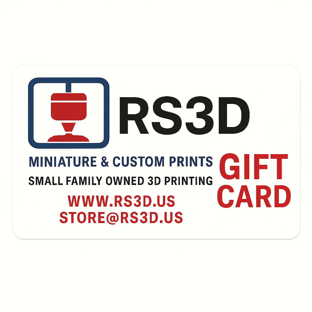 RS3D Store Gift Cards RS3D