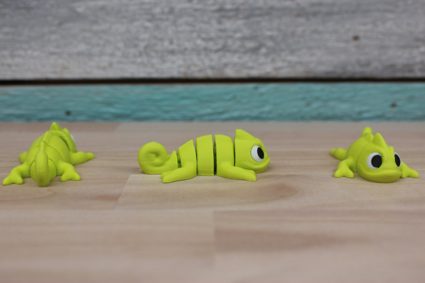 Mini Lime Green Chameleon