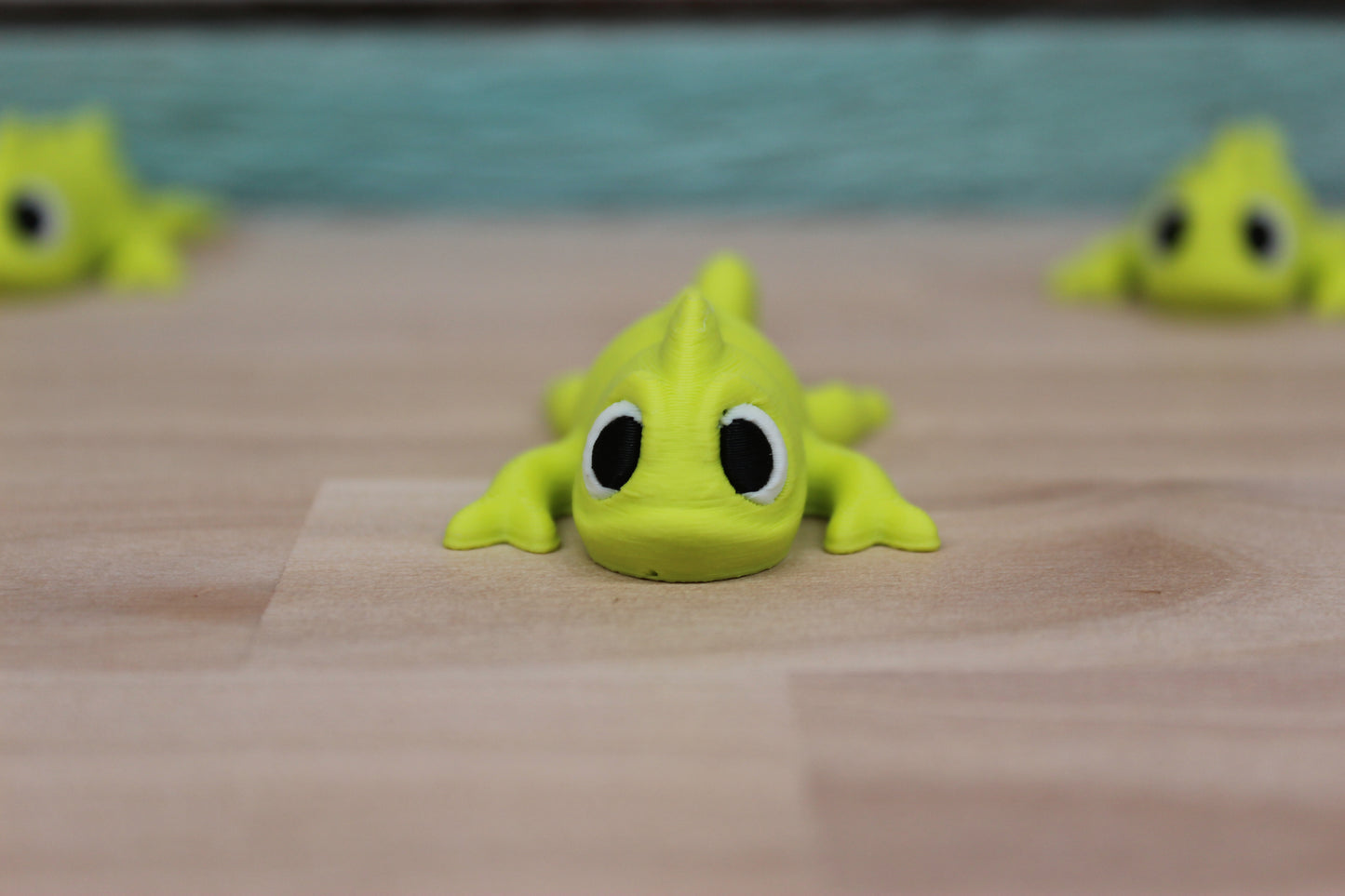 Mini Lime Green Chameleon