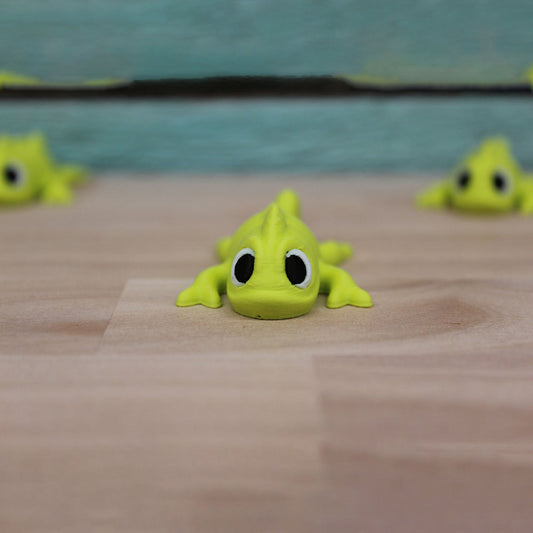 Mini Lime Green Chameleon