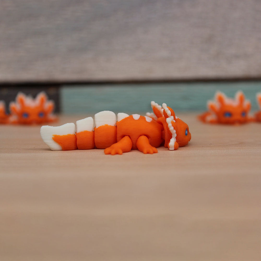 Mini Orange Axolotl