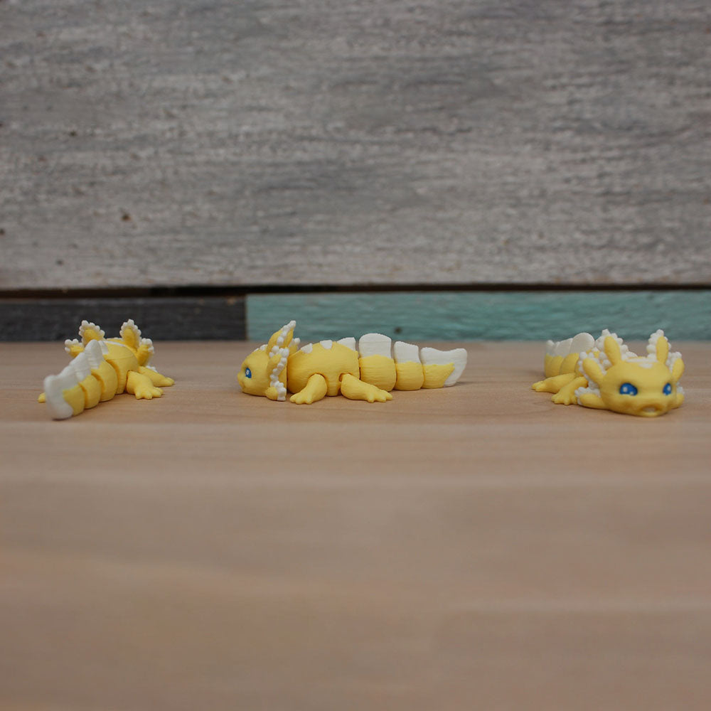 Mini Yellow Axolotl