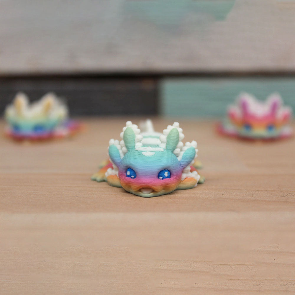 Mini Rainbow Axolotl