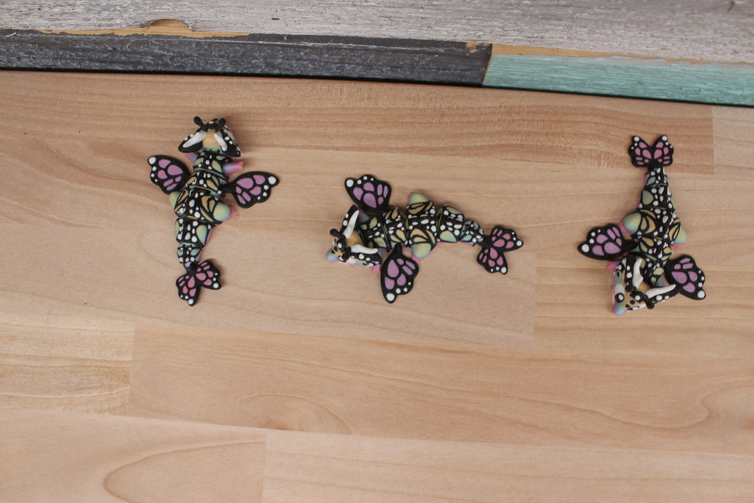 Mini Dragon Butterfly Rainbow