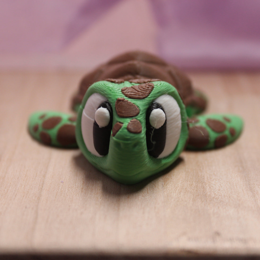 Francis the Turtle – 3D Printed Articulated Mini Fidget | RS3D