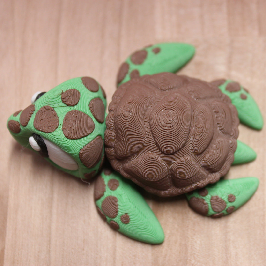 Francis the Turtle – 3D Printed Articulated Mini Fidget | RS3D