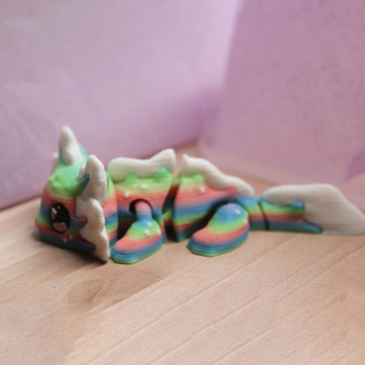 Ruby the Medium Axoloto Rainbow