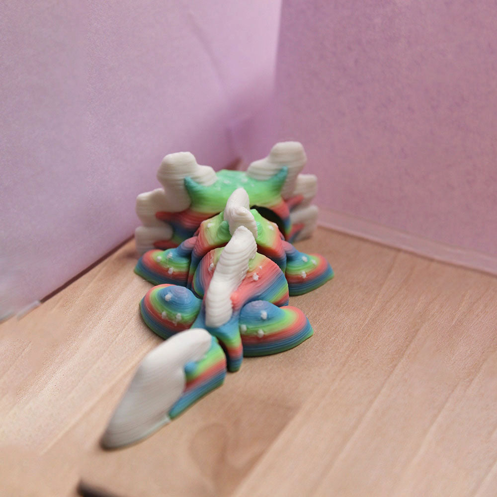 Ruby the Medium Axoloto Rainbow