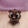 Howie the Guinea Pig – Brown, White, and Black Articulating Fidget Toy (GunniPig)