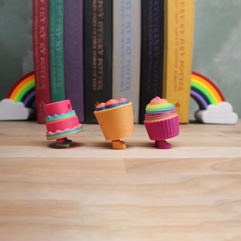 Birthday Pack Bag-Cupcake Man, Ice-cream Man and Cake Man | RS3D