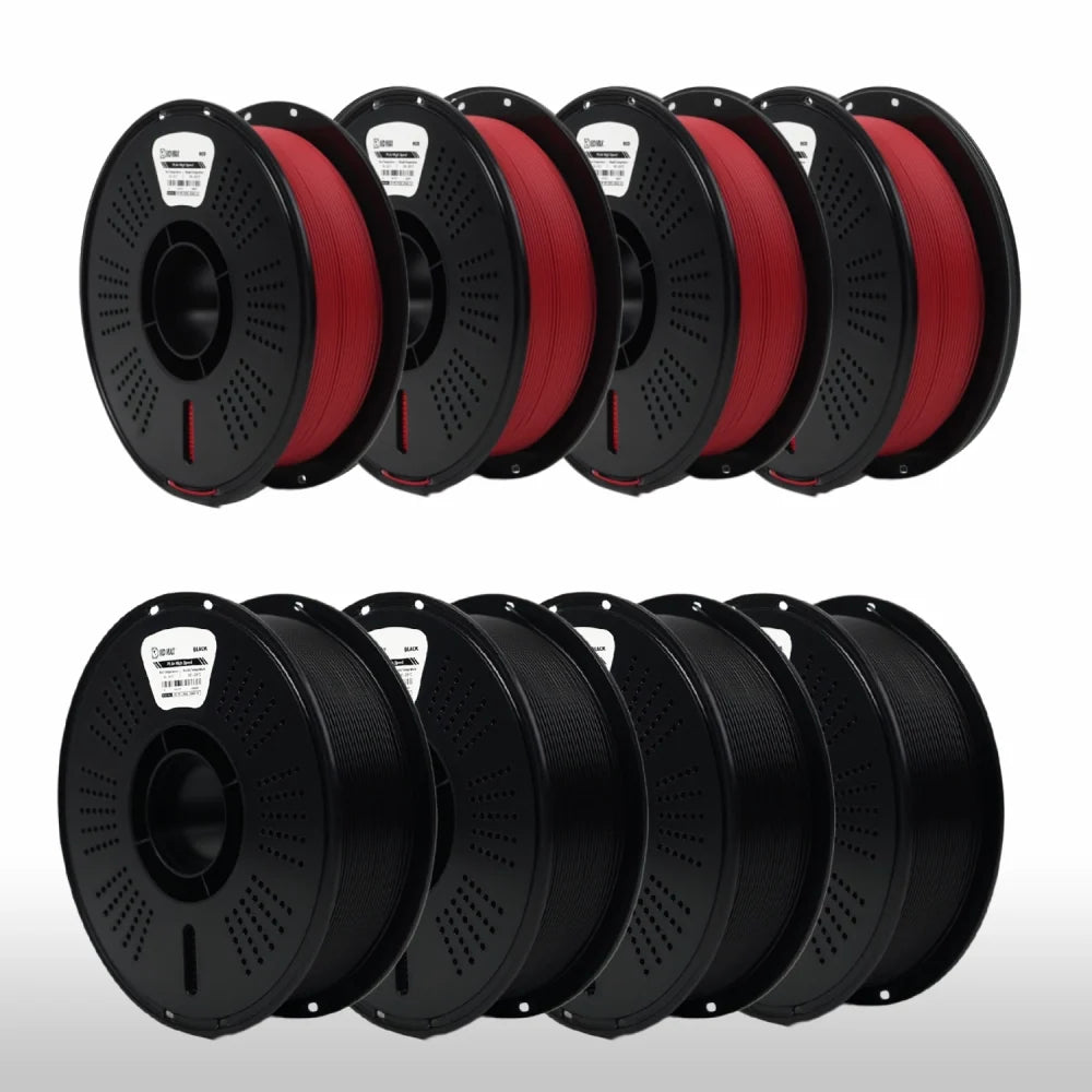 8 x 1kg High Speed PLA Pack - 2 Color Selection (4 per color) - IIID Max & Fremover