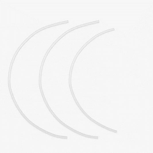 BambuLab FAT001 PTFE Tube Set – X1C & P1S (370mm ×1 + 550mm ×2)