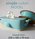 Bubbles the Whale Tissue Box