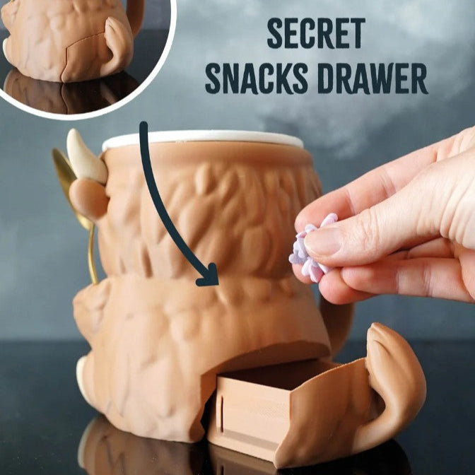 Ferdinand the Highland Cow Ice Cream Pint Holder