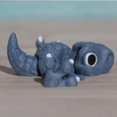 Mini Allosaurus Grey