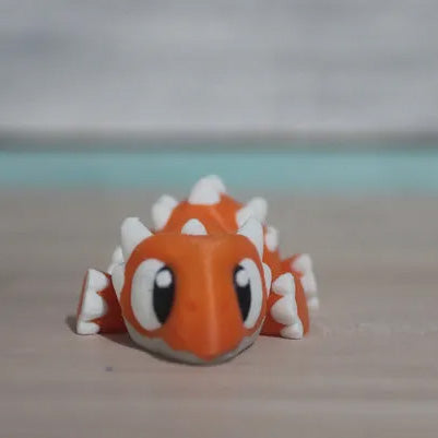 Mini Ankylosaurus Orange
