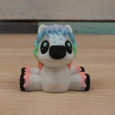 Mini Rainbow Horse