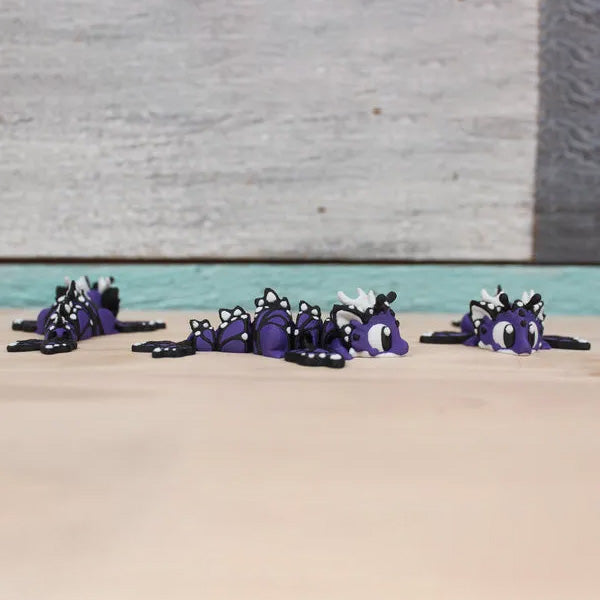 Mini Dragon Butterfly Purple