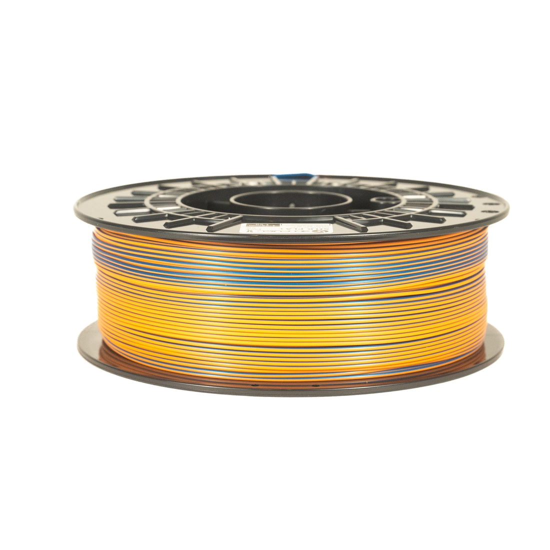 Dual-Color Silk PLA+, Silky Blue Orange Theory, 1.75mm