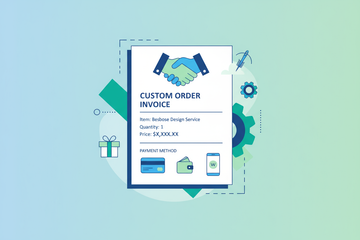 Payment for Custom or Special Orders